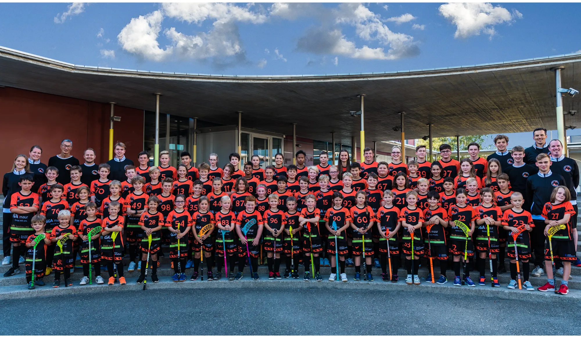Teamfoto der Grizzlys, Saison 2020/2021