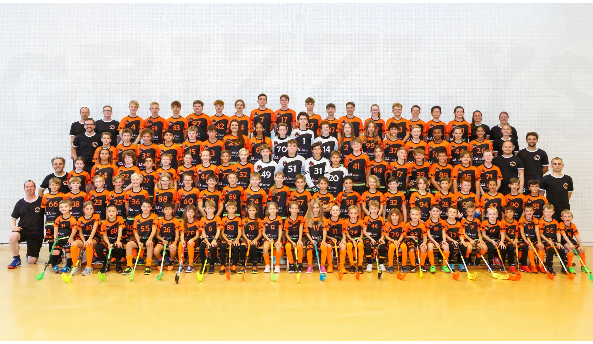 Teamfoto der Grizzlys, Saison 2023/2024