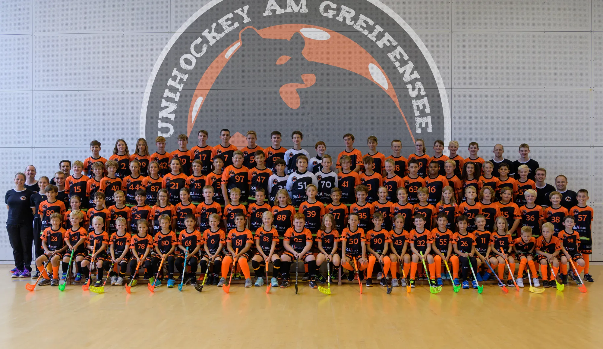Teamfoto der Grizzlys, Saison 2022/2023