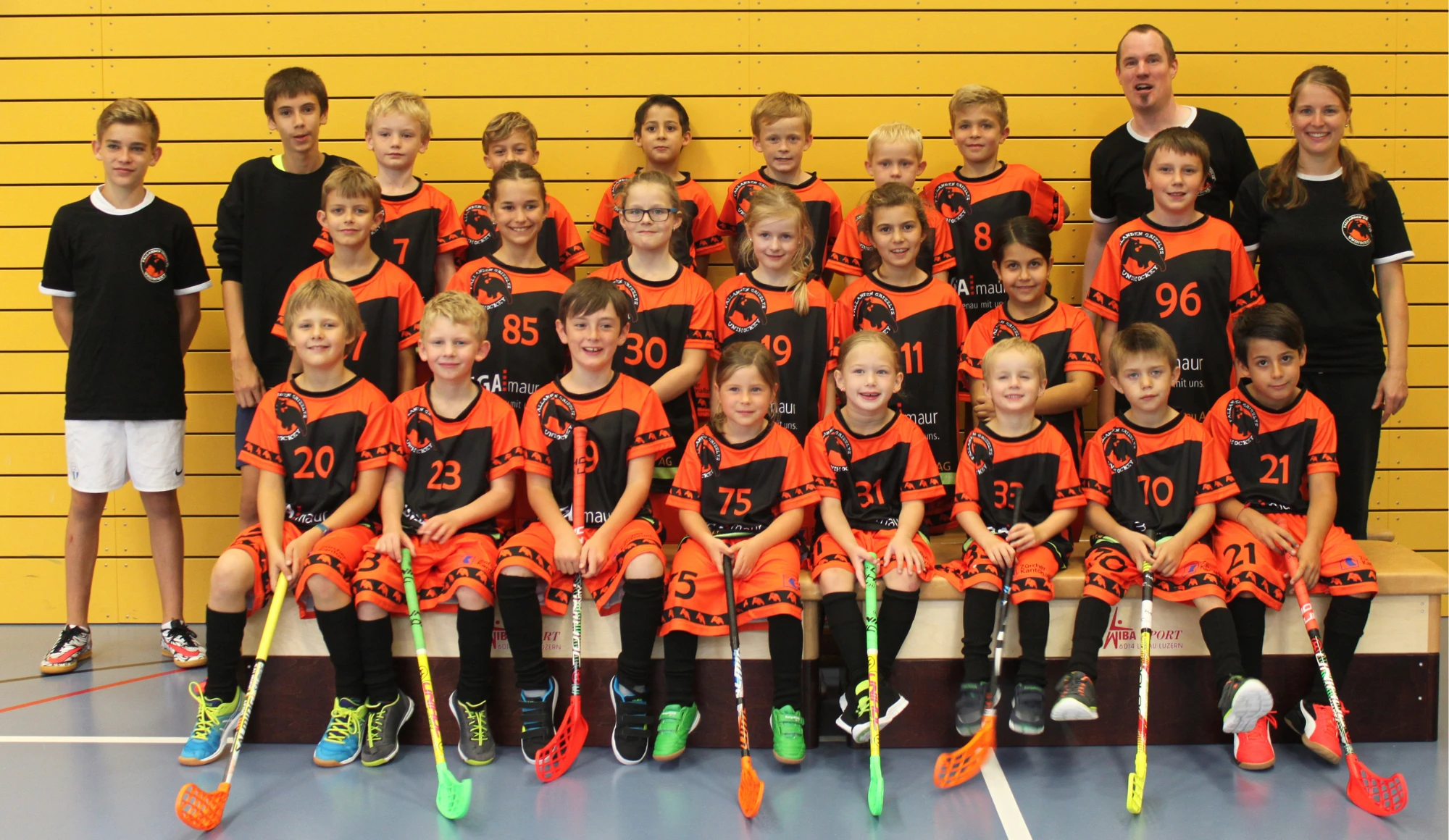 Teamfoto der Grizzlys, Saison 2016/2017