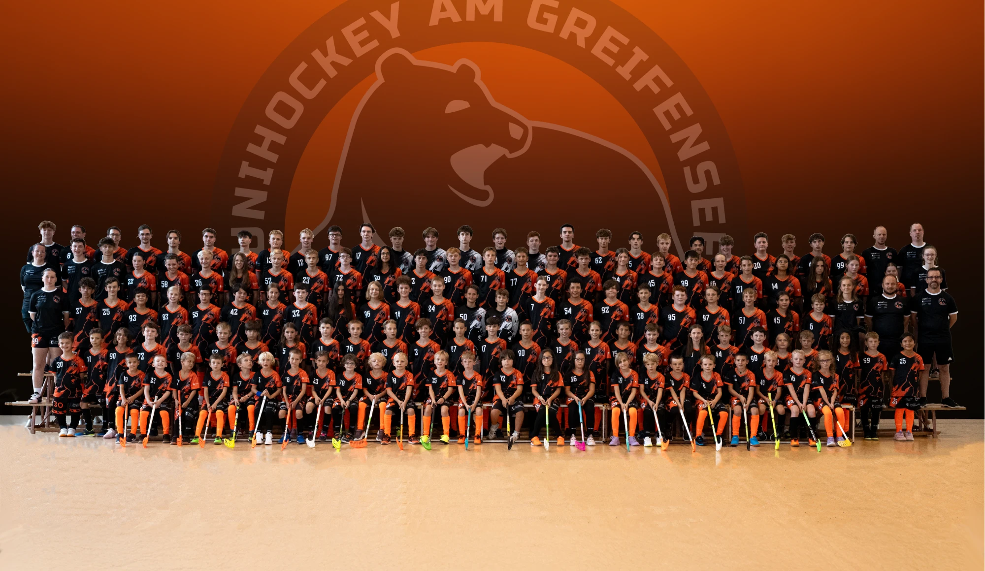 Teamfoto der Grizzlys, Saison 2025/2026